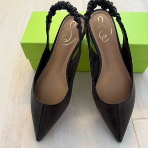 Sam Edelman Black Women's Slingback Flats